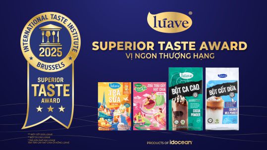 Lúave đạt giải vị ngon thượng hạng